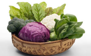 Bowl of fresh vegetables