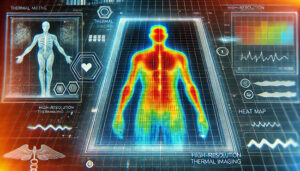 Thermography scan tech collage